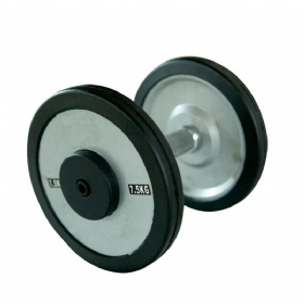 Round Rubber Dumbbell
