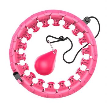 Smart Counting Hula Circle Hoop with Exercise Ball