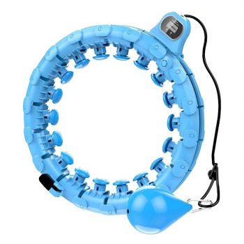 Smart Counting Hula Circle Hoop with Exercise Ball