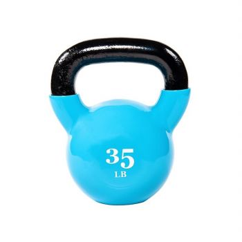 Home Use Vinyl Dipping Handle Kettlebell Gym Fitness Lifting Equipment Dipped Kettlebell