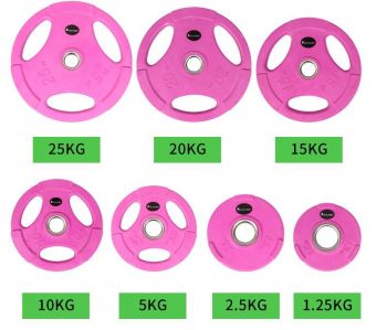 Colorful Weight Plate with 3 holes